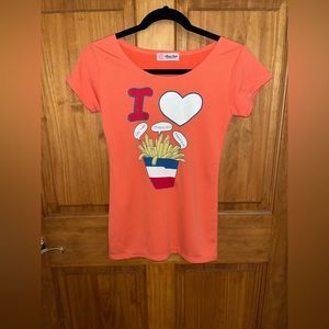 Zhua hen Fashionware shirt Size: S